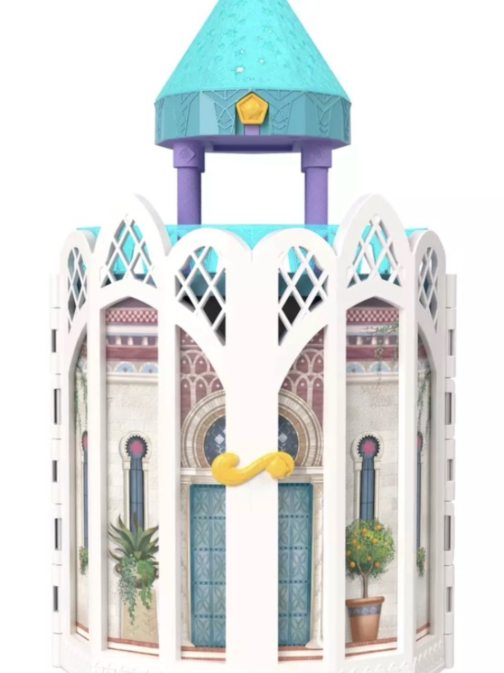 Disney Parks Disney 100 Wish Rosas Light Up Castle Playset